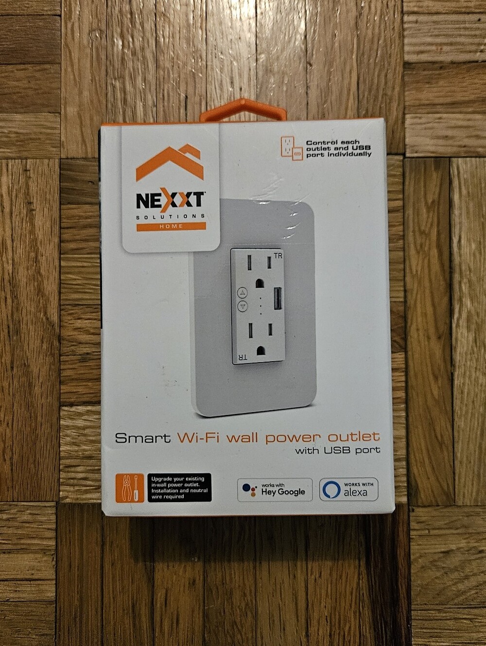 NEXXT Solutions Smart WiFi Wall Power Outlet